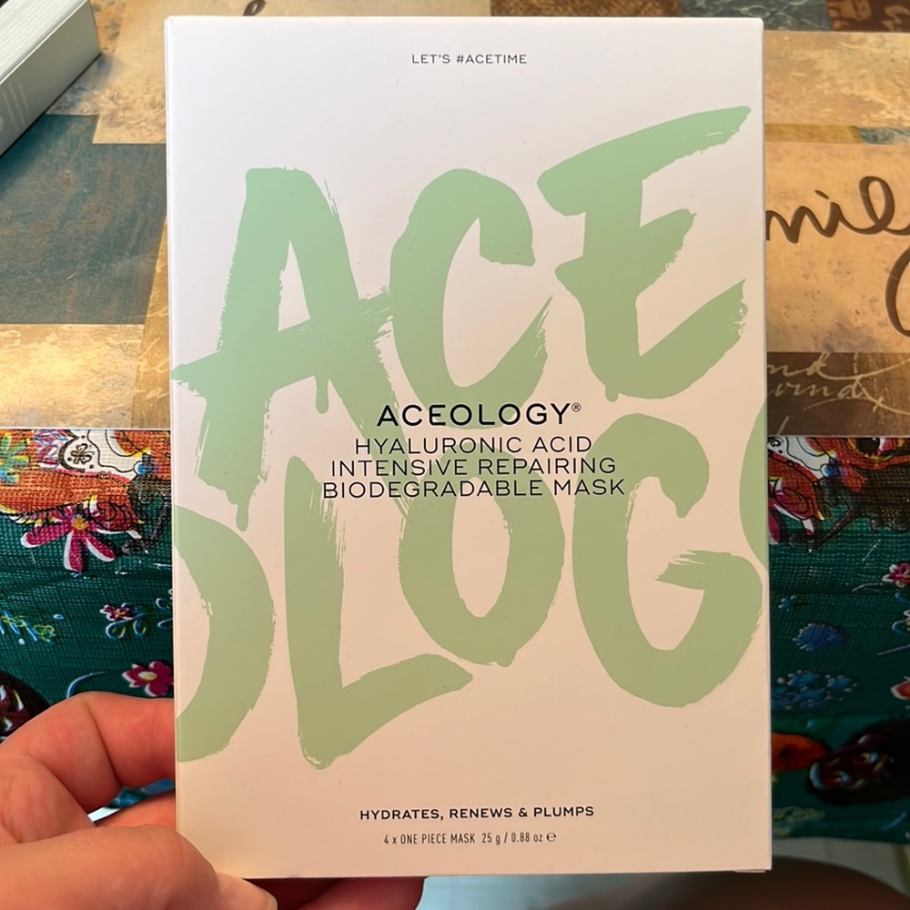ACEOLOGY Hyaluronic Acid Intensive Repairing Biodegradable Mask